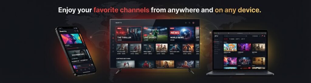 IPTV German internationale Sender aus über 40 Ländern weltweit verfügbar